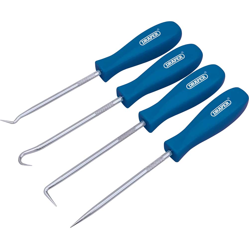 Image of Draper 4 Piece Mini Hook and Pick Set