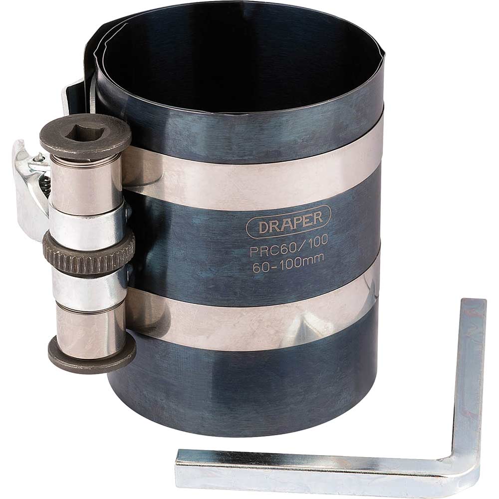 Image of Draper Piston Ring Compressor 60mm-100mm