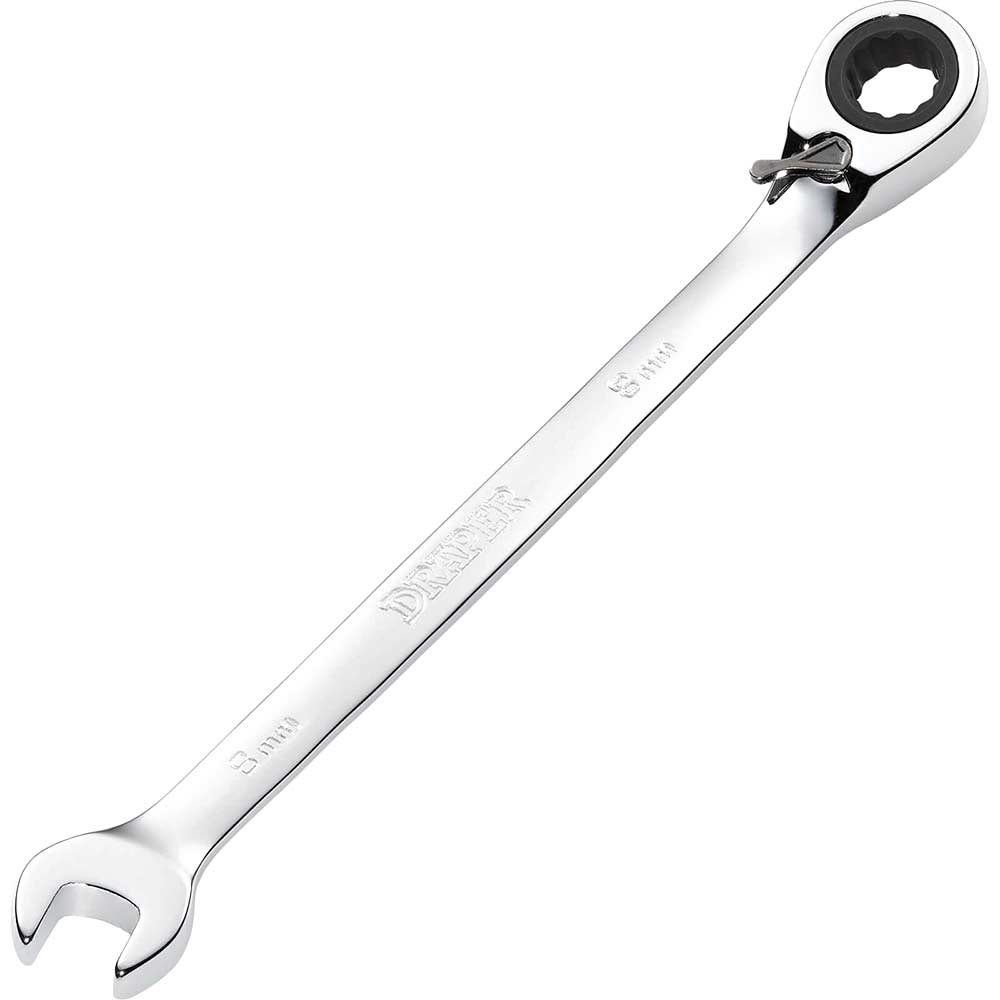 Draper Hi Torq Ratchet Combination Spanner 8mm
