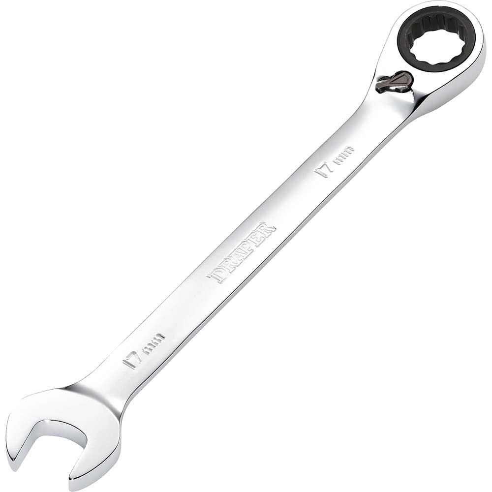 Draper Hi Torq Ratchet Combination Spanner 17mm