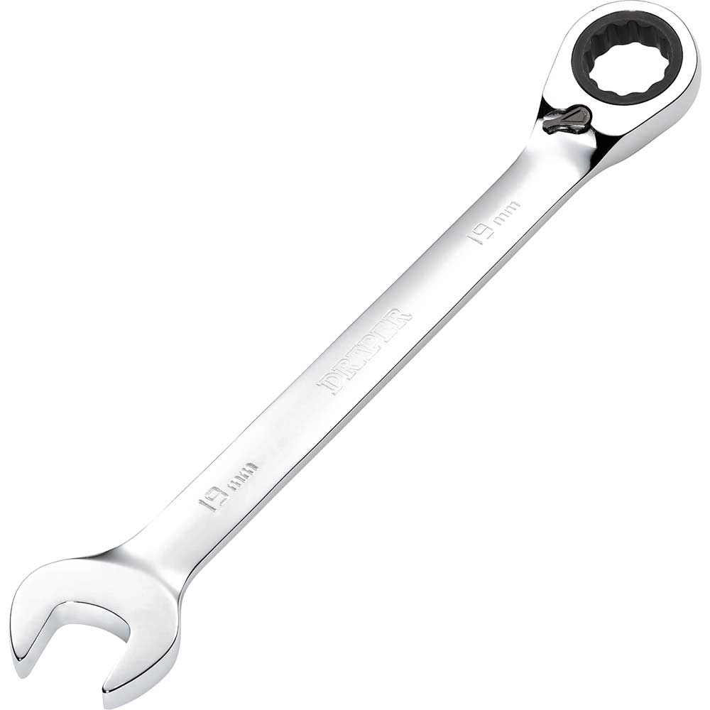 Draper Hi Torq Ratchet Combination Spanner 19mm