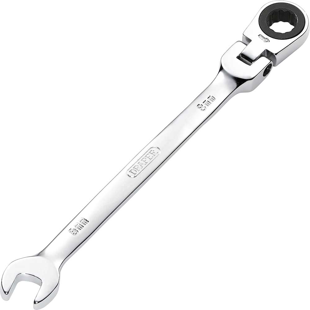 Image of Draper Hi Torq Flexible Ratchet Combination Spanner