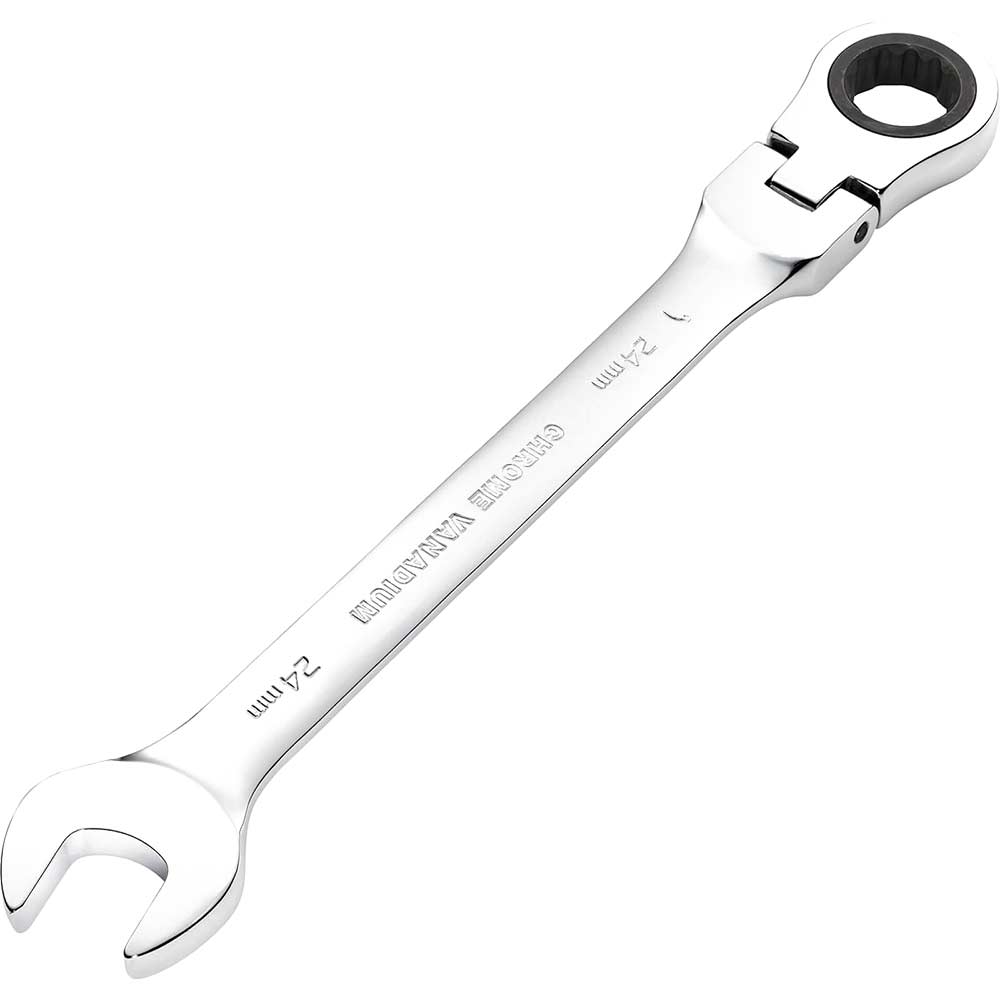 Draper Hi Torq Flexible Ratchet Combination Spanner 24mm