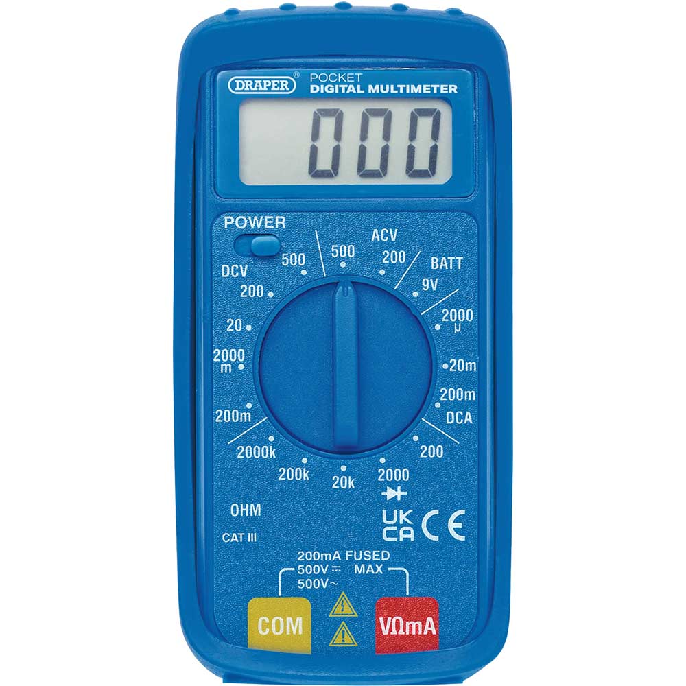 Draper 16 Function Digital Multimeter