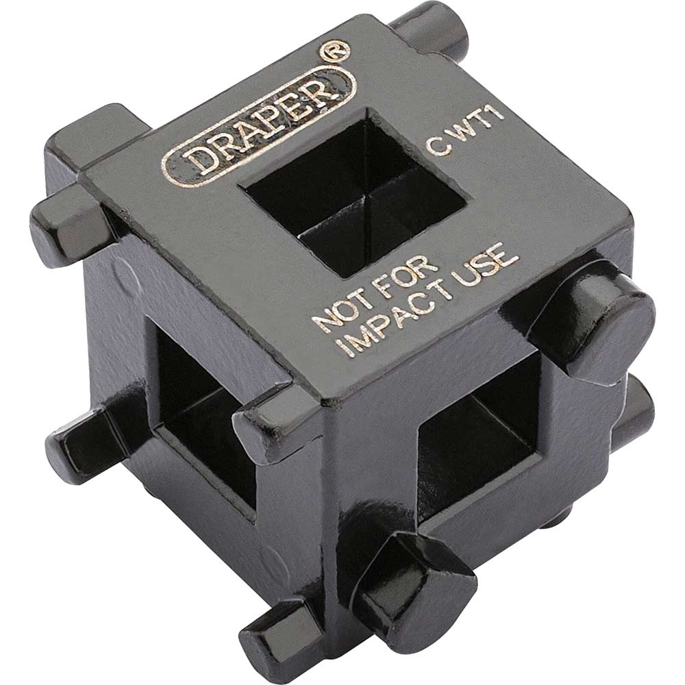 Draper 3/8" Drive Rear Brake Caliper Wind Back Cube 3/8