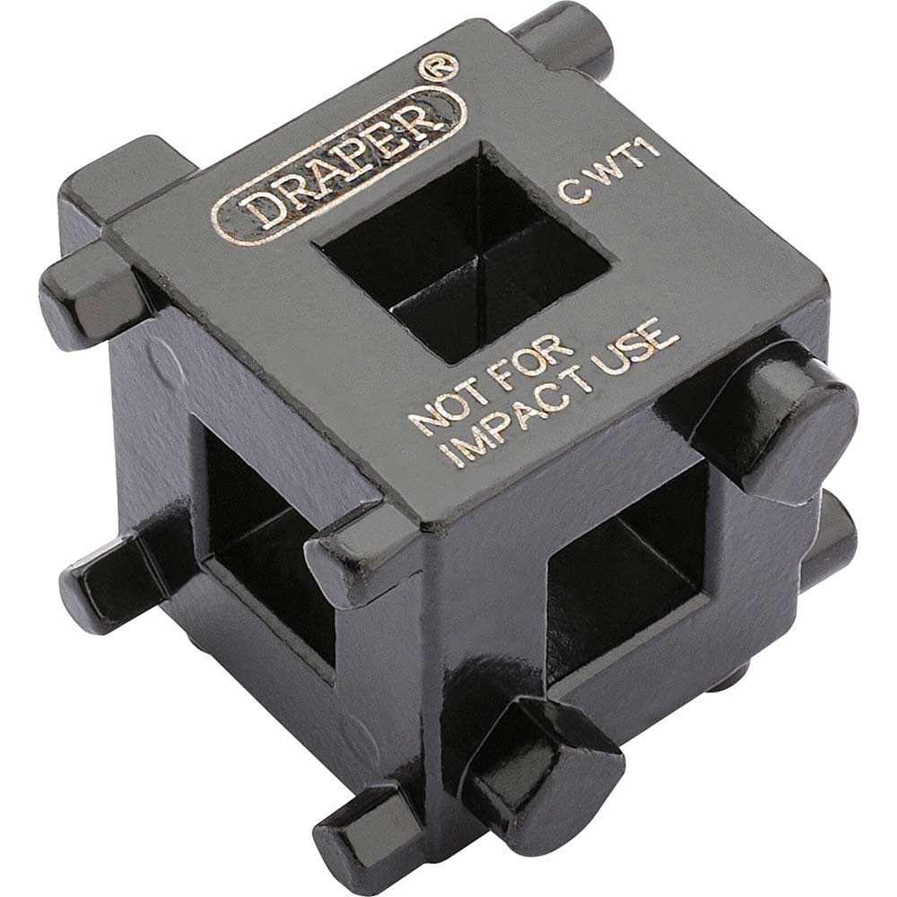 Image of Draper 3/8" Drive Rear Brake Caliper Wind Back Cube 3/8"