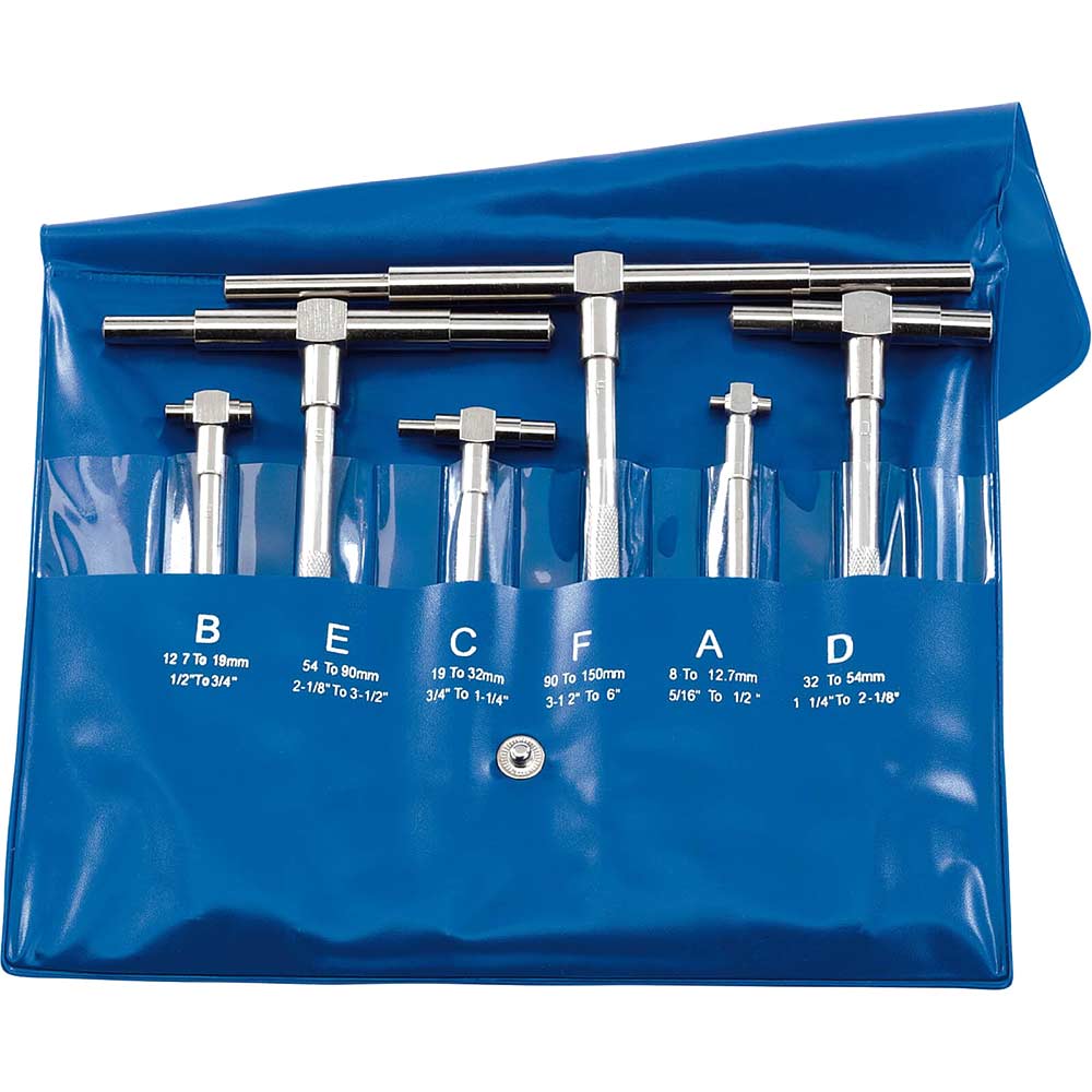 Image of Draper 6 Piece Telescopic Gauge Set