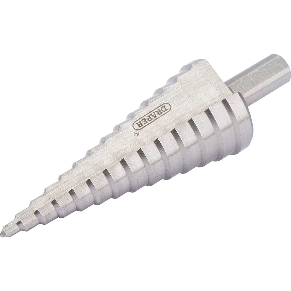 Image of Draper HSS Step Drill Bit 4mm - 30mm