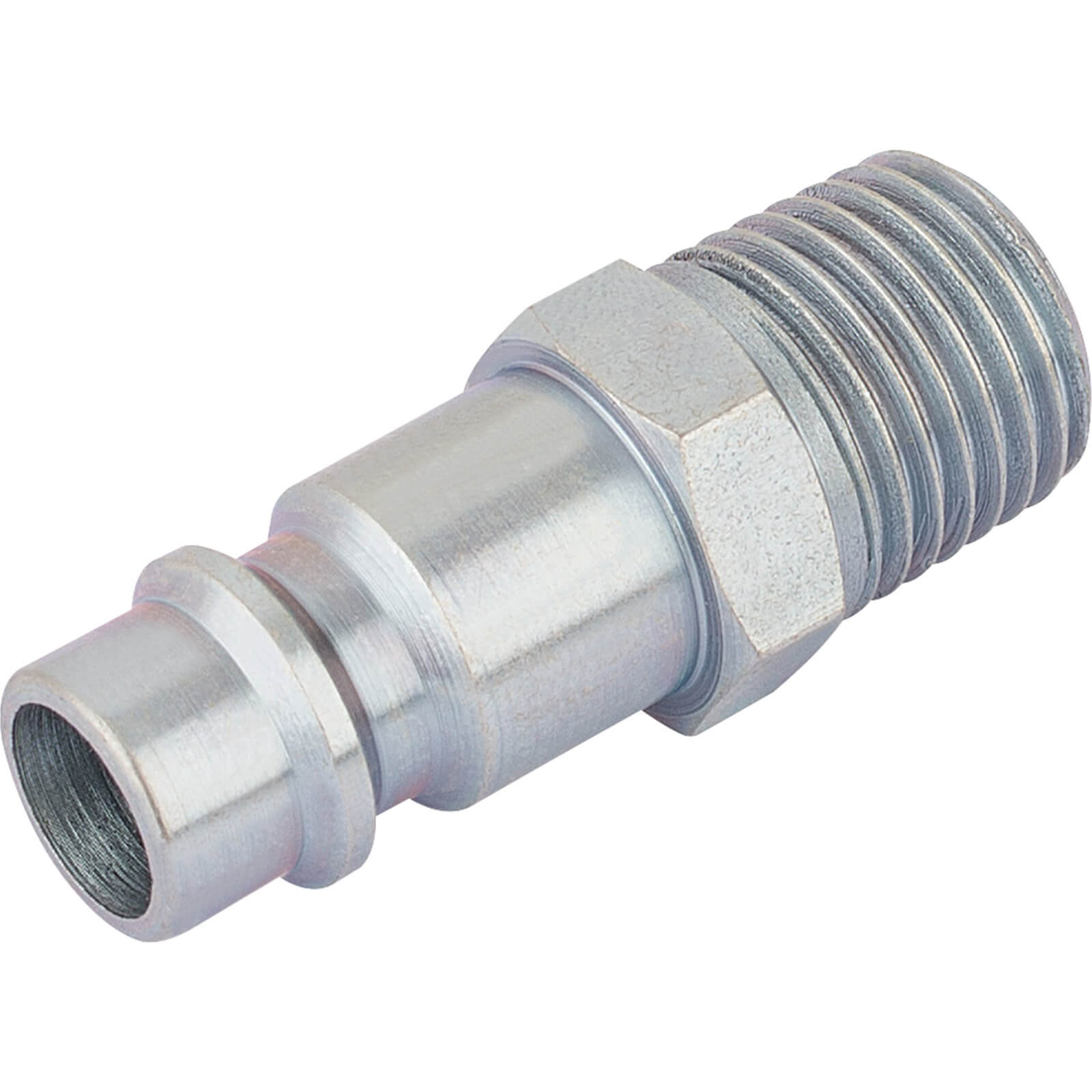 Image of Draper PCL Euro Male Nut Air Line Coupling Adaptor BSP Male Thread 1/4" BSP