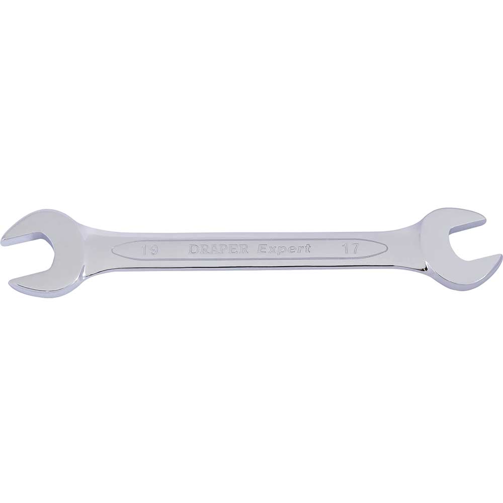 Image of Draper Expert Double Open Ended Spanner Metric 17mm x 19mm