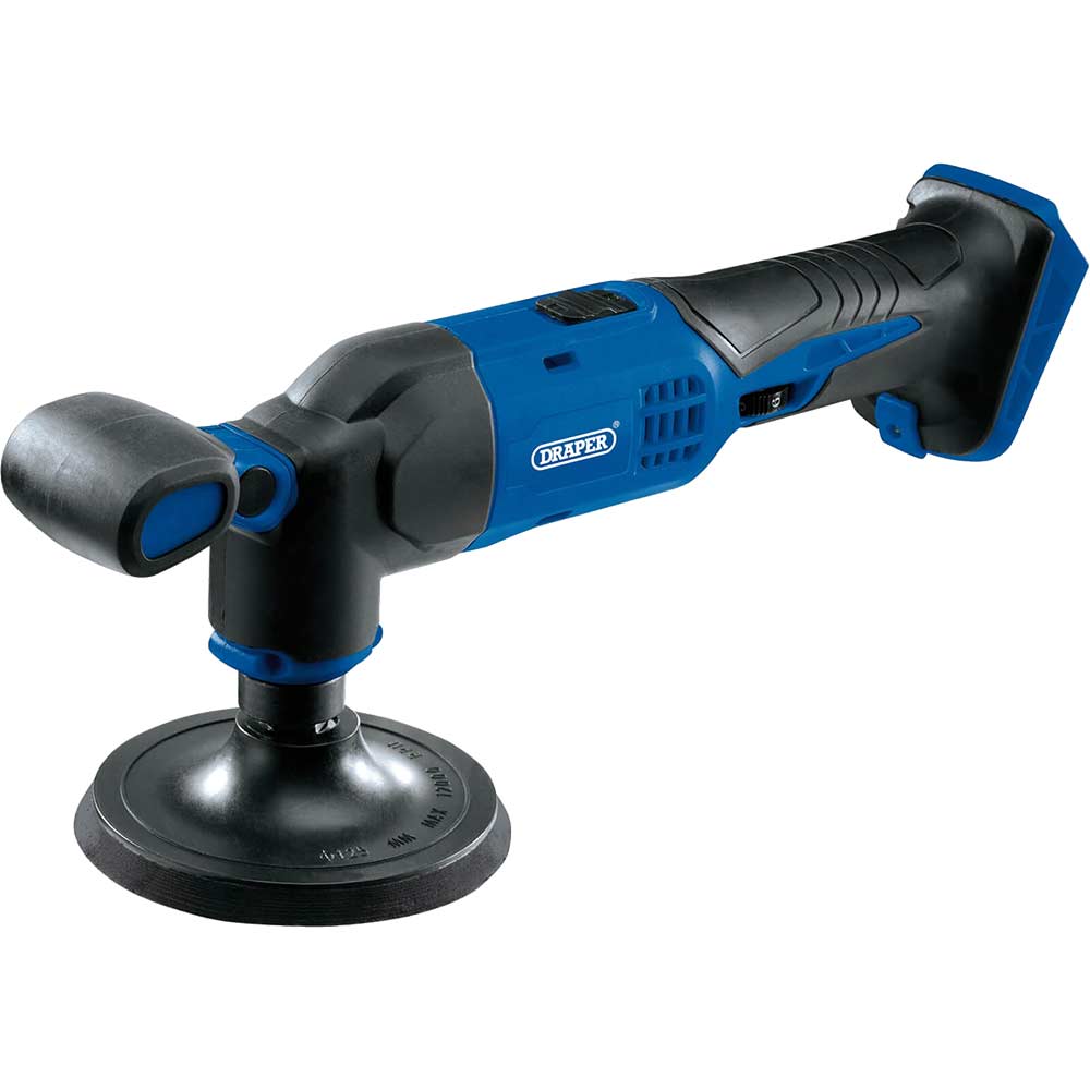 Draper D20DAP125 D20 20v Cordless Dual Action Polisher 125mm No Batteries No Battery Charger No Case