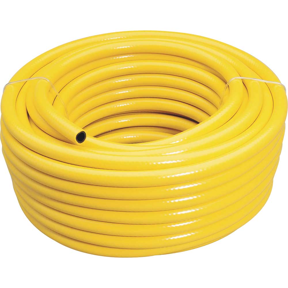 Image of Draper Heavy Duty Garden Hose Pipe 1/2" / 12.5mm 30m Yellow