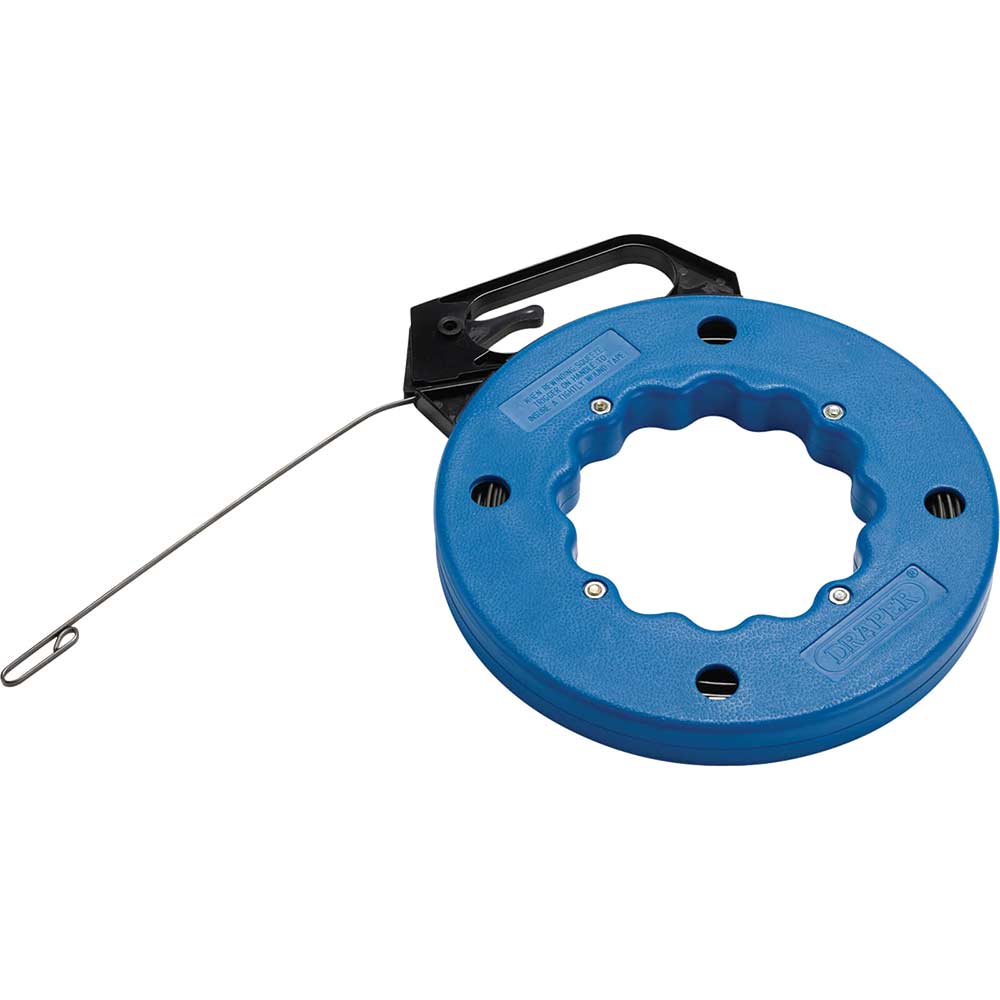 Draper Electricians Draw Tape In Plastic Case 15m