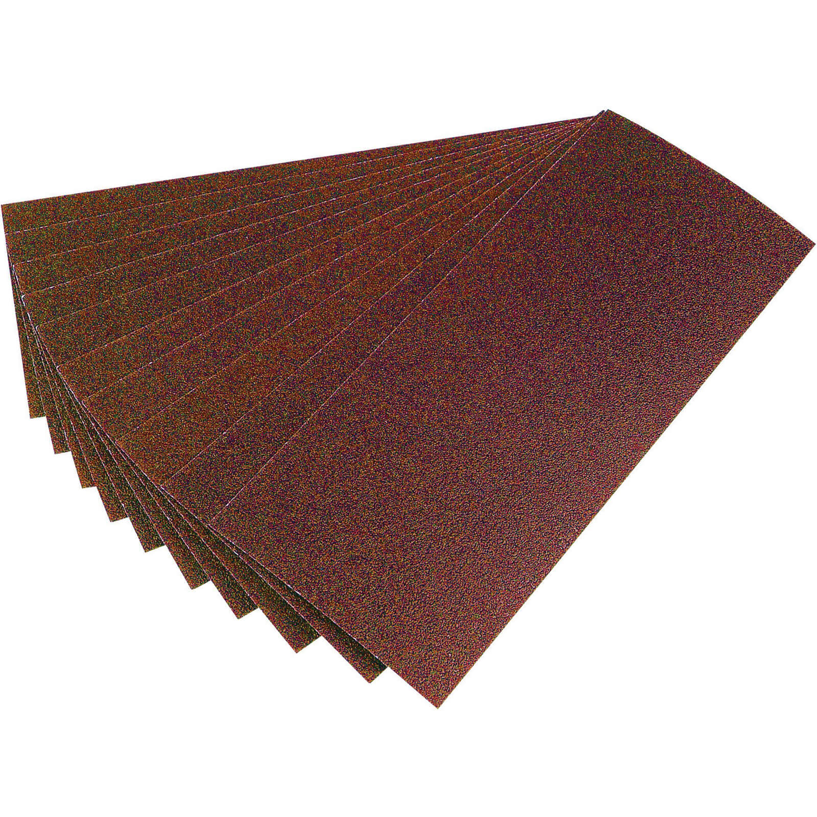 Image of Draper Clip On 1/2 Sanding Sheets 60g Pack of 10