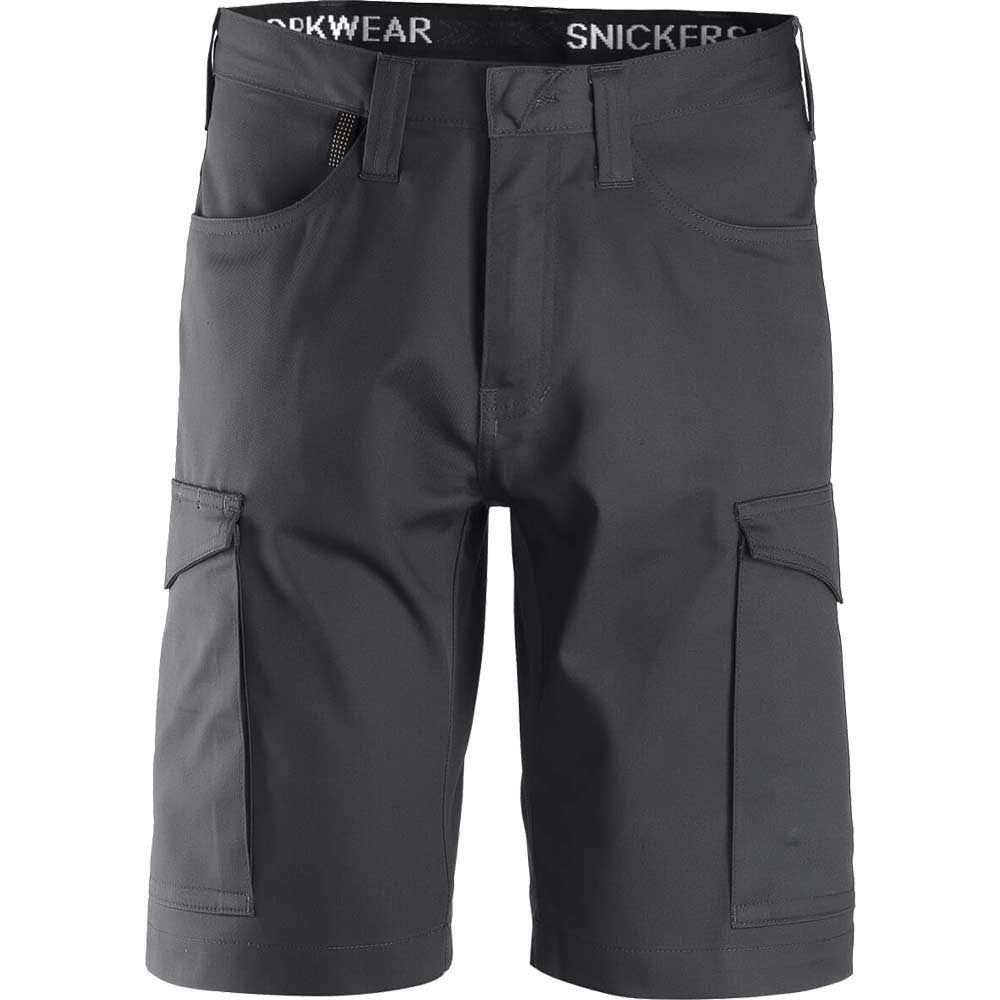 Snickers 6100 Mens Service Shorts Steel Grey 41