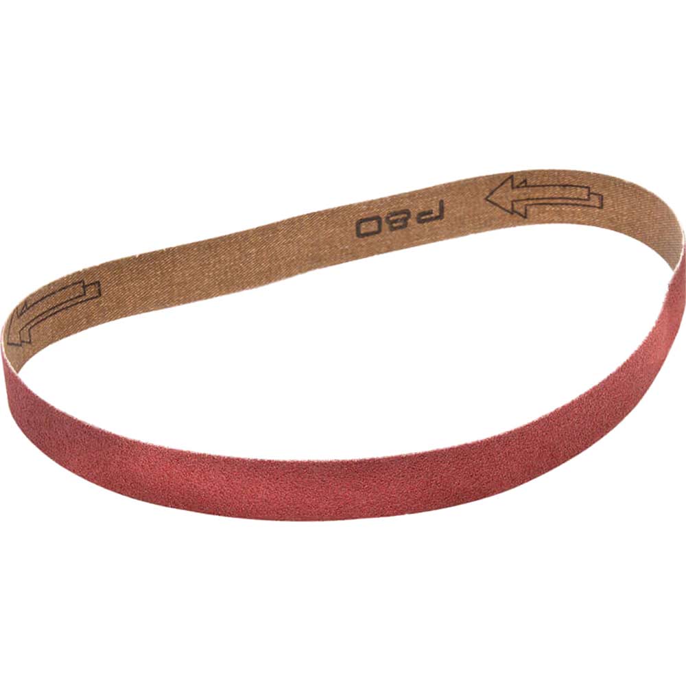 Image of Draper 20mm x 520mm Sanding Belt 20mm x 520mm 80g Pack of 1