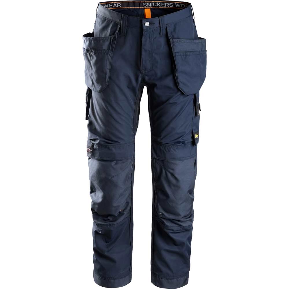 Snickers 6201 Mens Allround Work Trousers with Pockets Navy Blue 31" 30