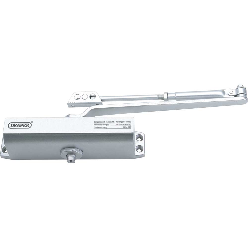 Draper Adjustable Door Closer 65kg