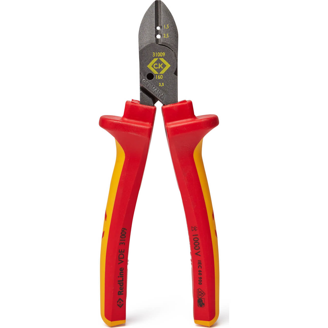 Photos - Utility Knife CK Tools CK RedLine CombiCutter 2 VDE Insulated Electricians Pliers 160mm 431009 