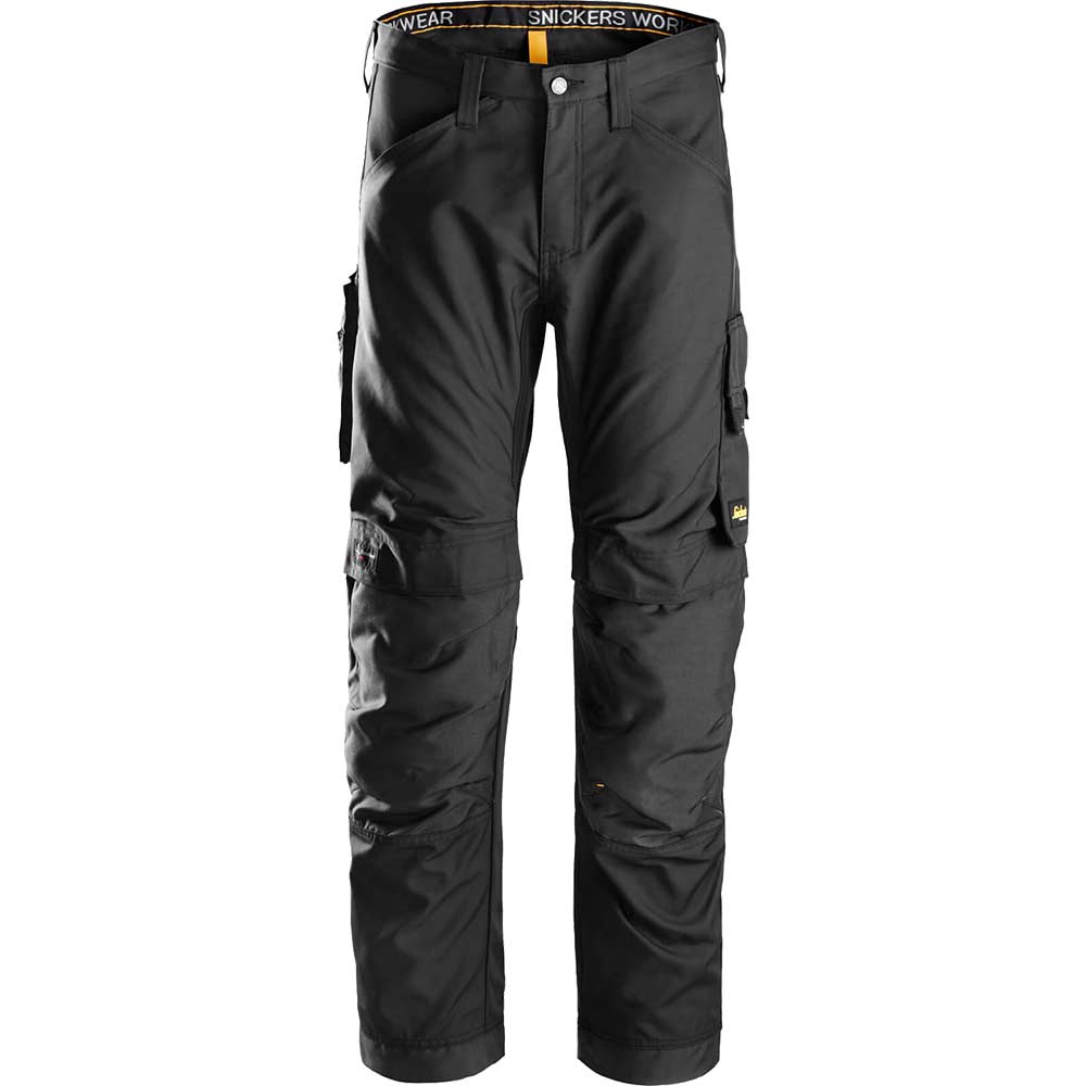 Snickers 6301 Mens Allround Work Trousers Black 47" 35