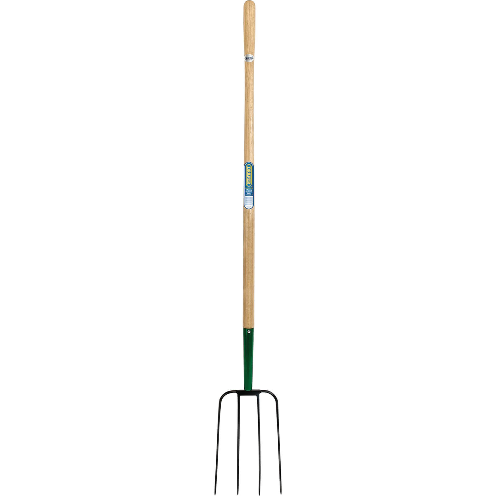 Image of Draper 4 Prong Manure Fork with Steel Shaft