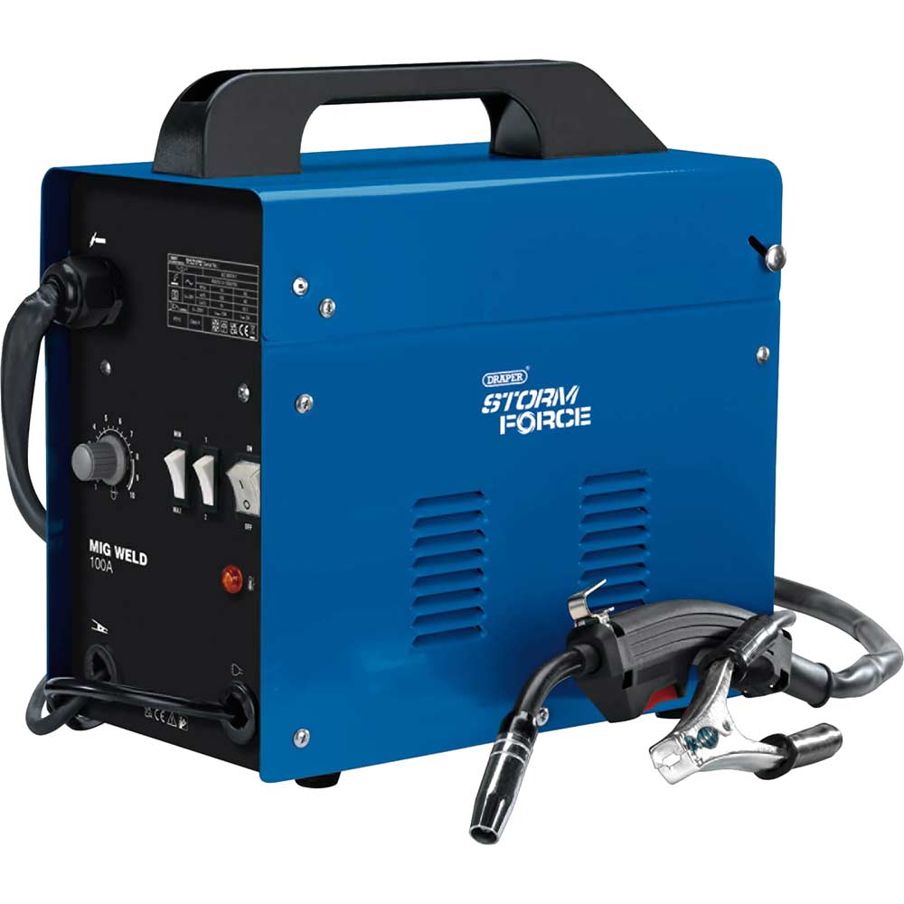 Image of Draper MIG100 Gasless Turbo Mig Welder 240v