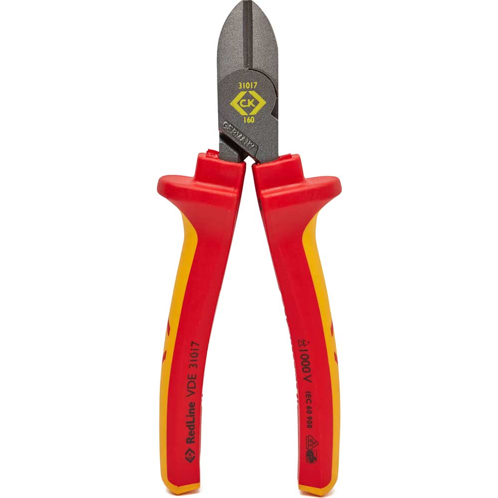 CK RedLine VDE Insulated Side Cutters 160mm