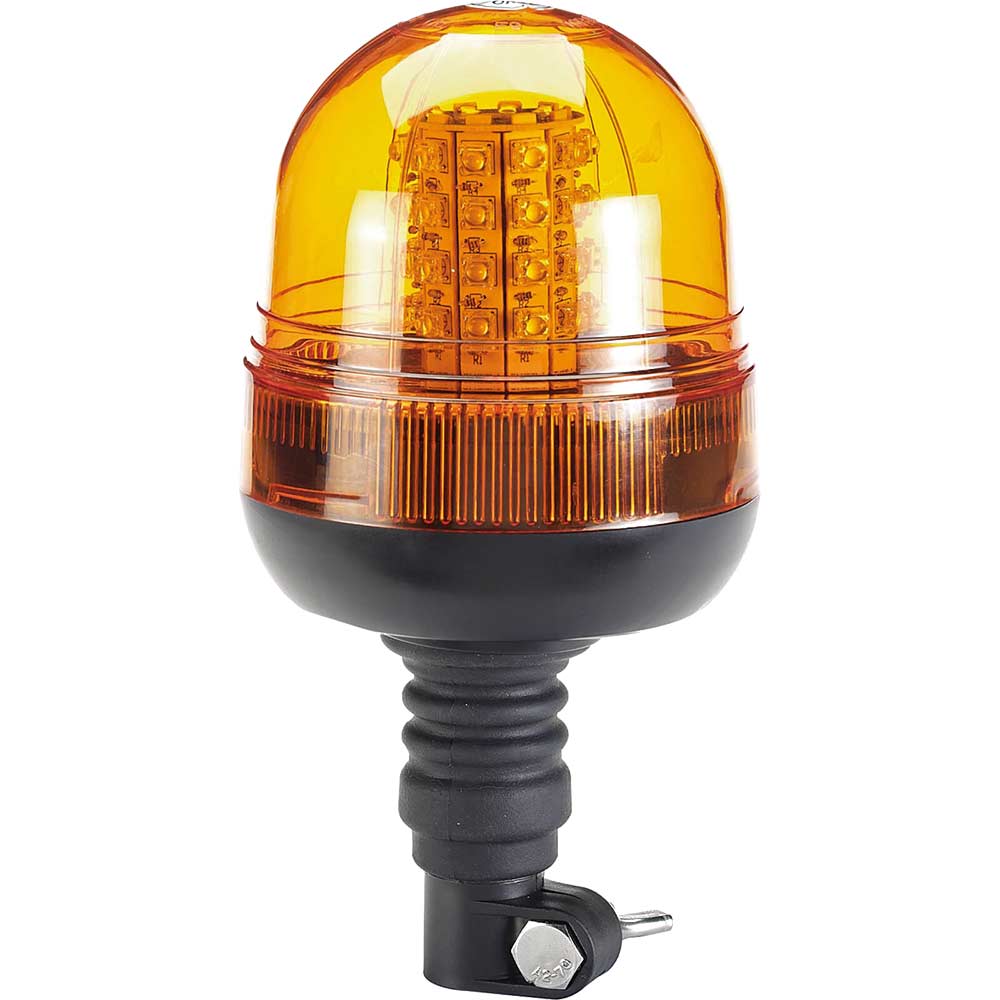 Draper RWB6 Flexible Spigot Base LED Rotating Warning Light / Beacon