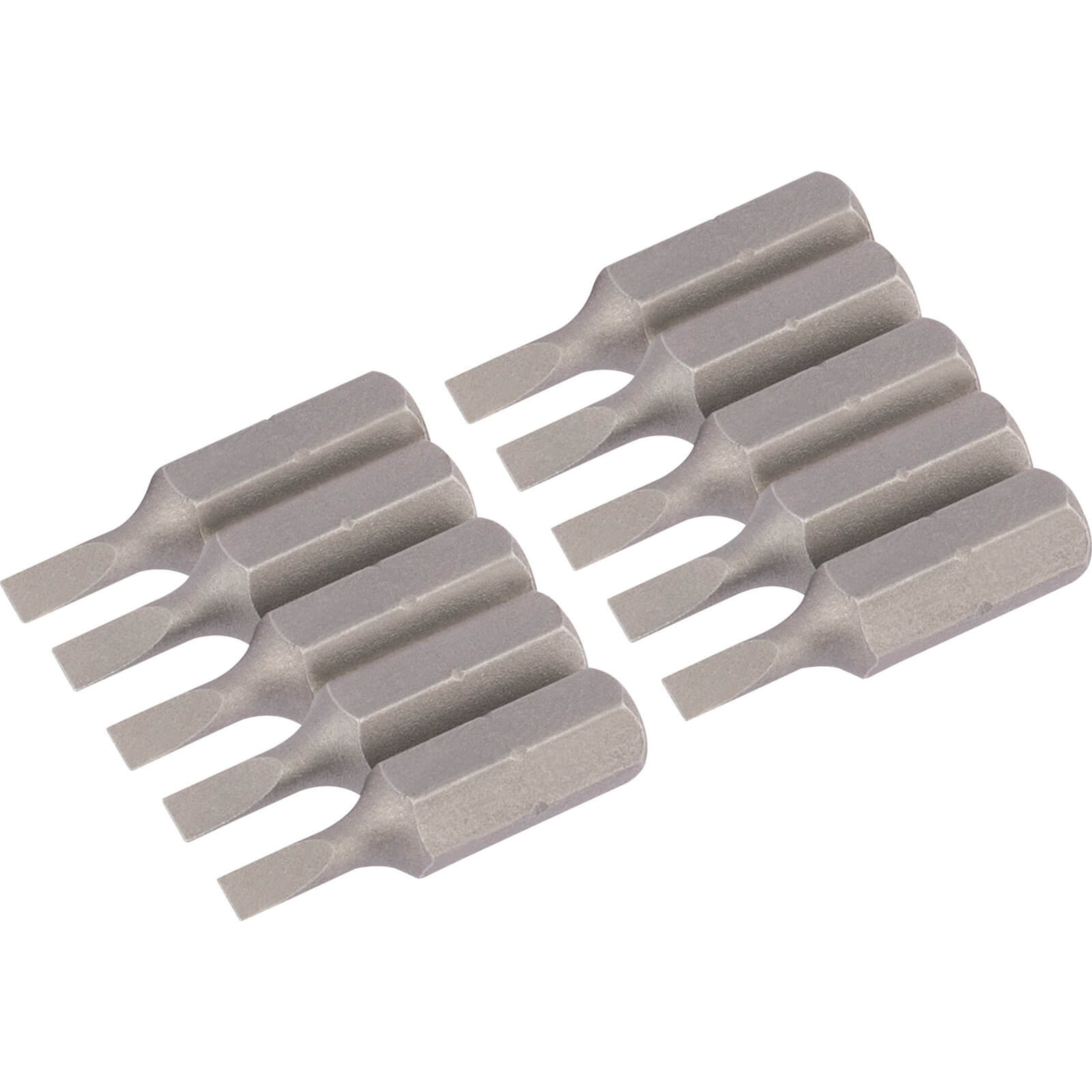Image of Draper Slotted Screwdriver Bit 3mm 25mm Pack of 10