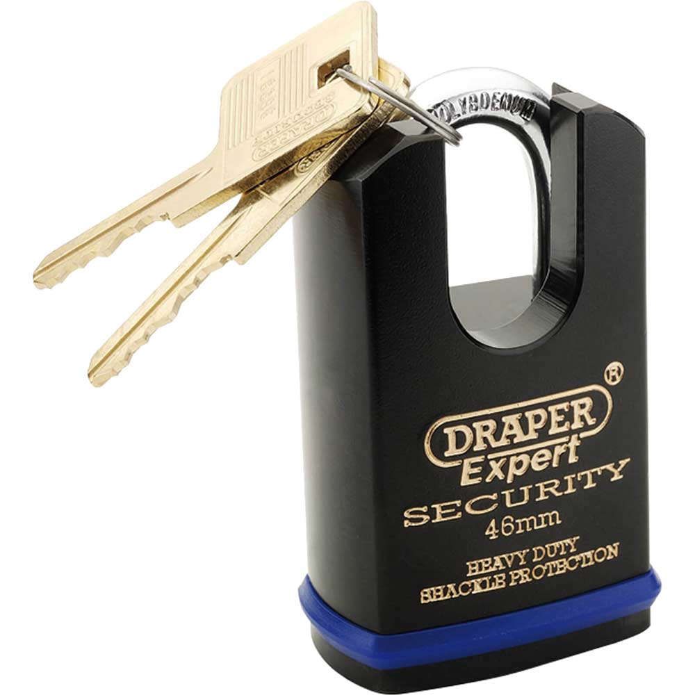 Image of Draper Expert Heavy Duty Padlock Closed Shackle 46mm Standard