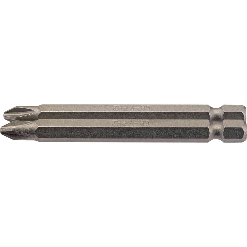Draper Phillips Screwdriver Bit PH2 75mm Pack of 2
