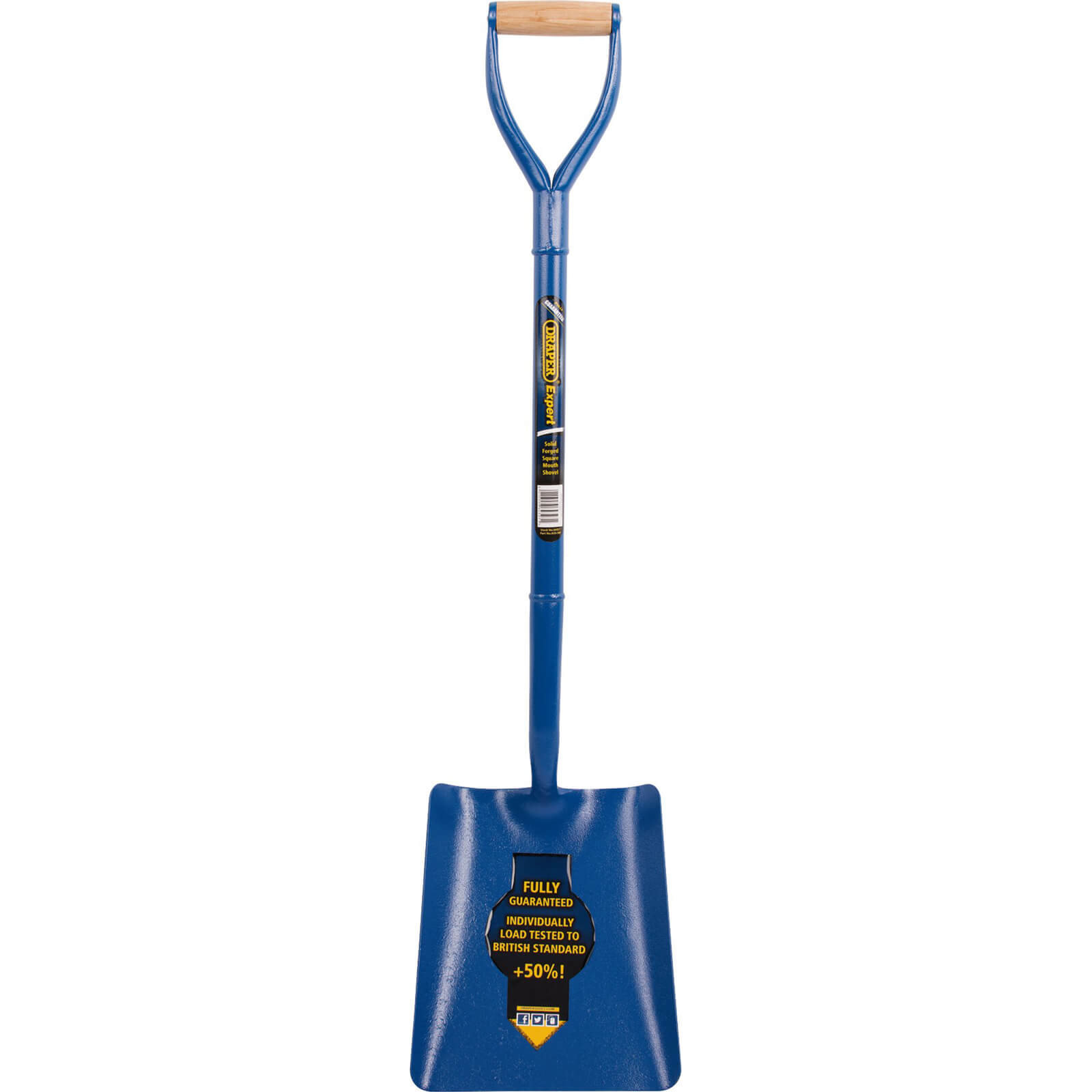 Image of Draper Solid Forged Contractors Square Mouth Shovel