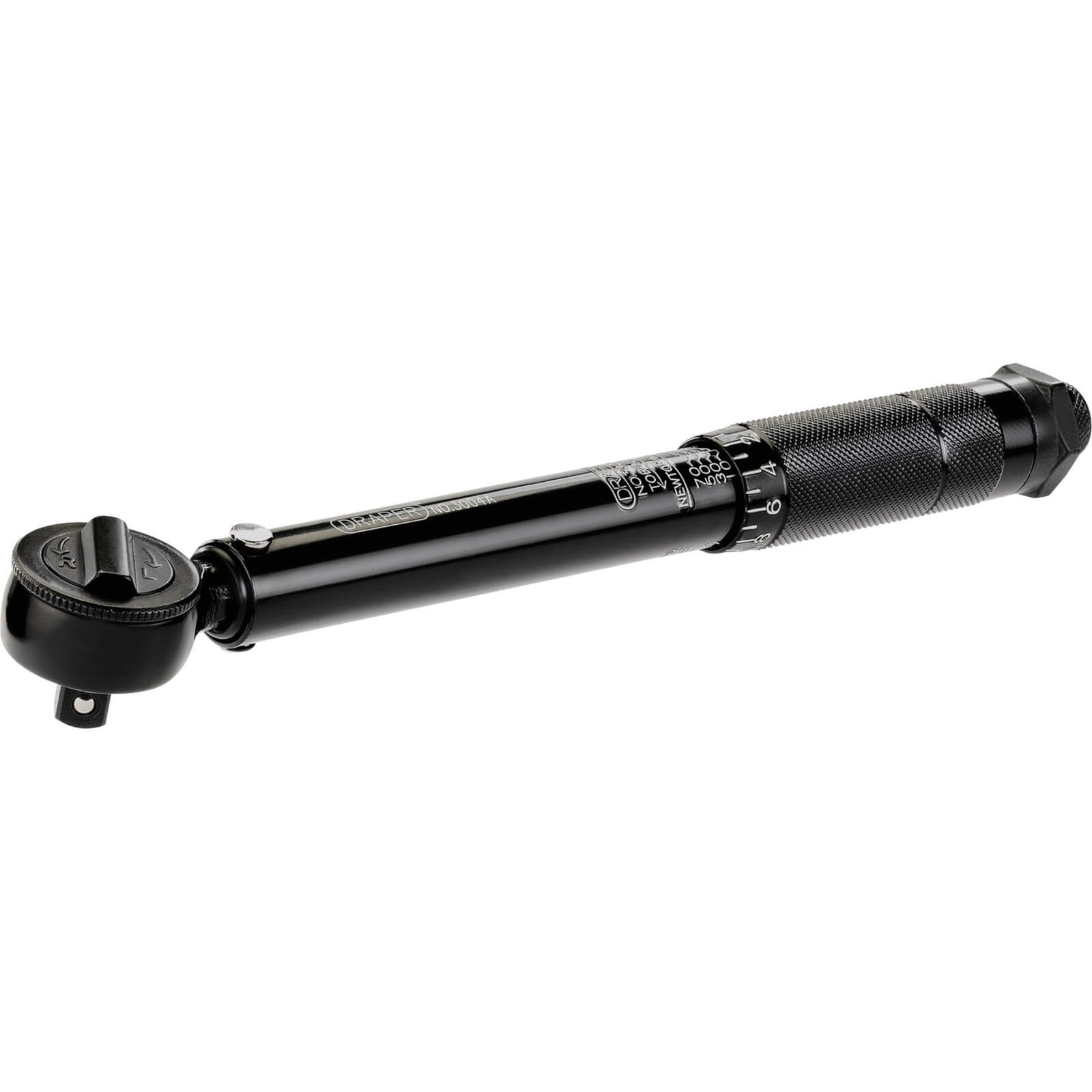 Image of Draper 3004A/BK 3/8" Drive Ratchet Torque Wrench 3/8" 10Nm - 80Nm