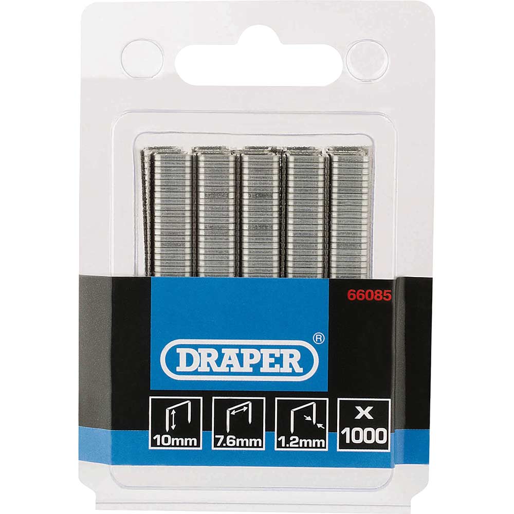 Draper Staples 10mm Pack of 1000