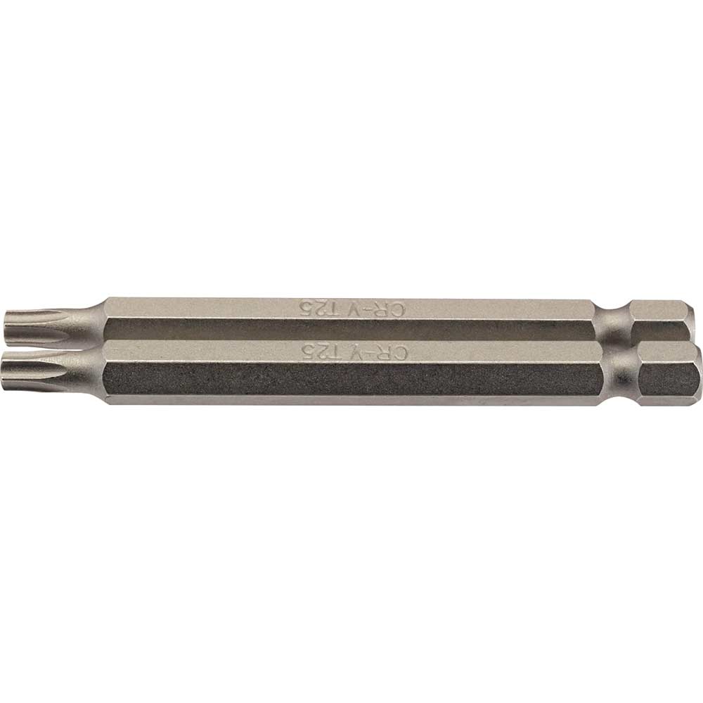 Photos - Bits / Sockets Draper Torx Screwdriver Bits T25 75mm Pack of 2 66849 