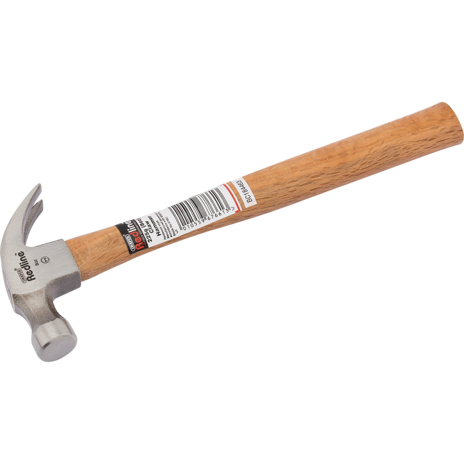 Image of Draper Hardwood Shaft Claw Hammer 225g