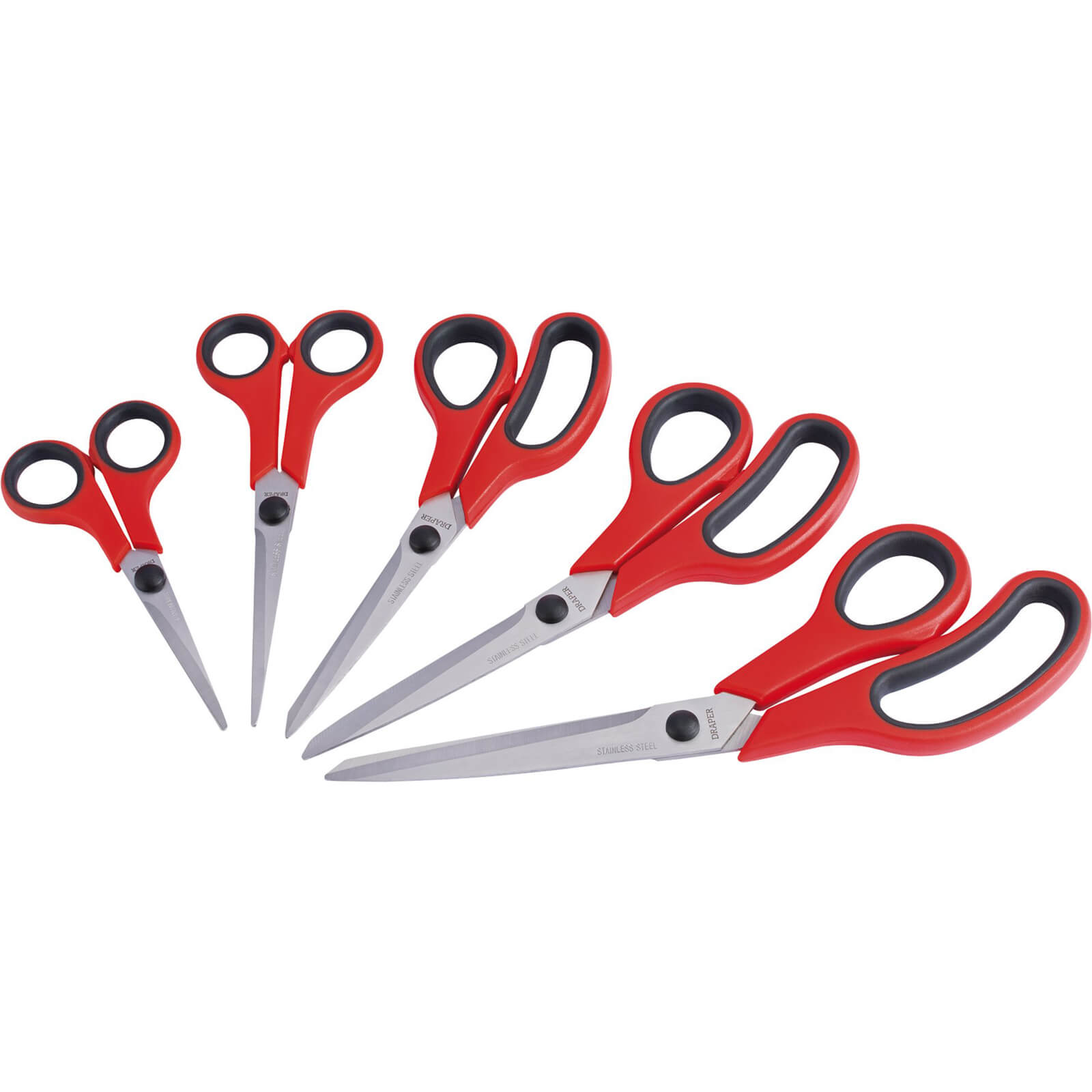Image of Draper 5 Piece Household Scissor Set