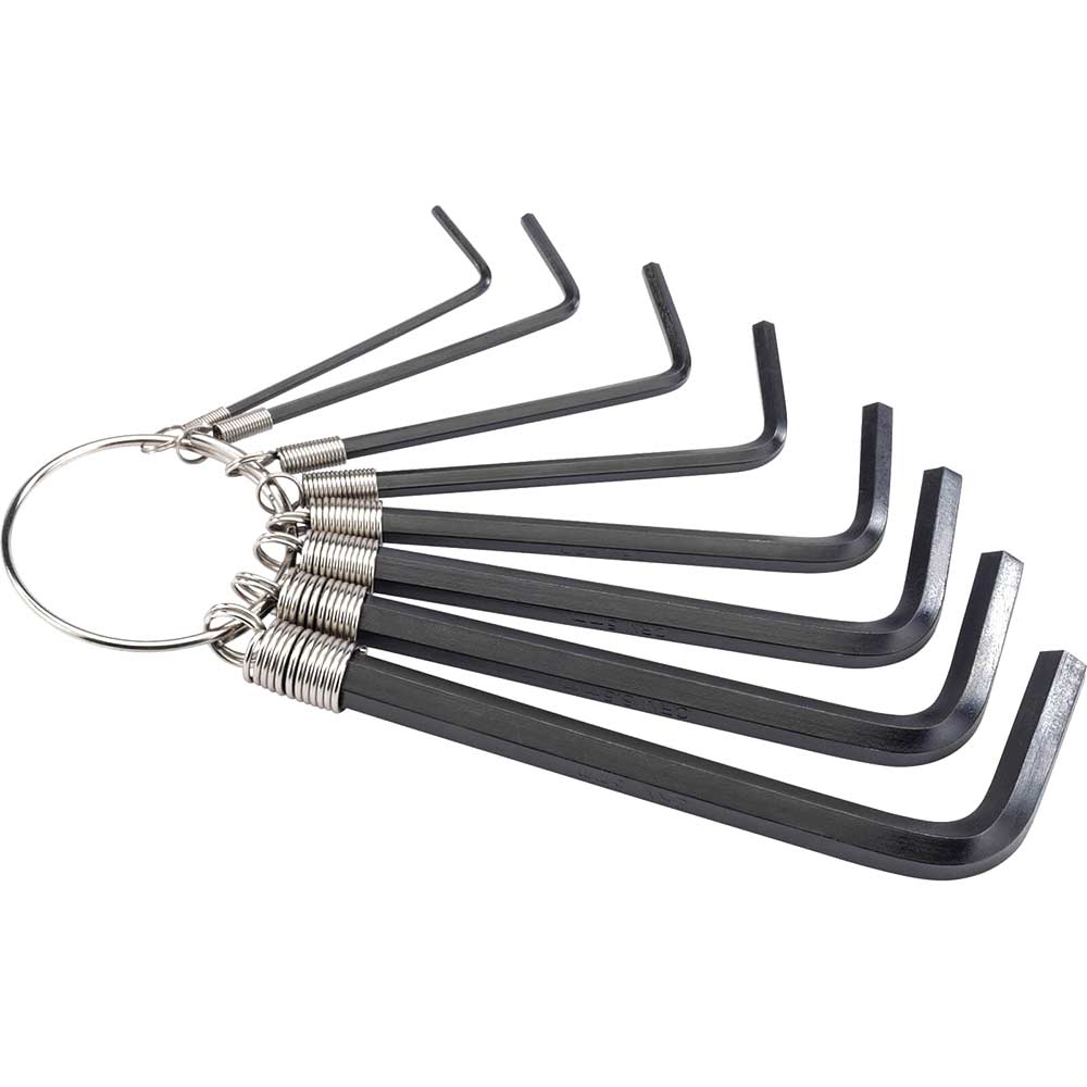 Draper Redline 8 Piece Hexagon Allen Key Set on Keyring