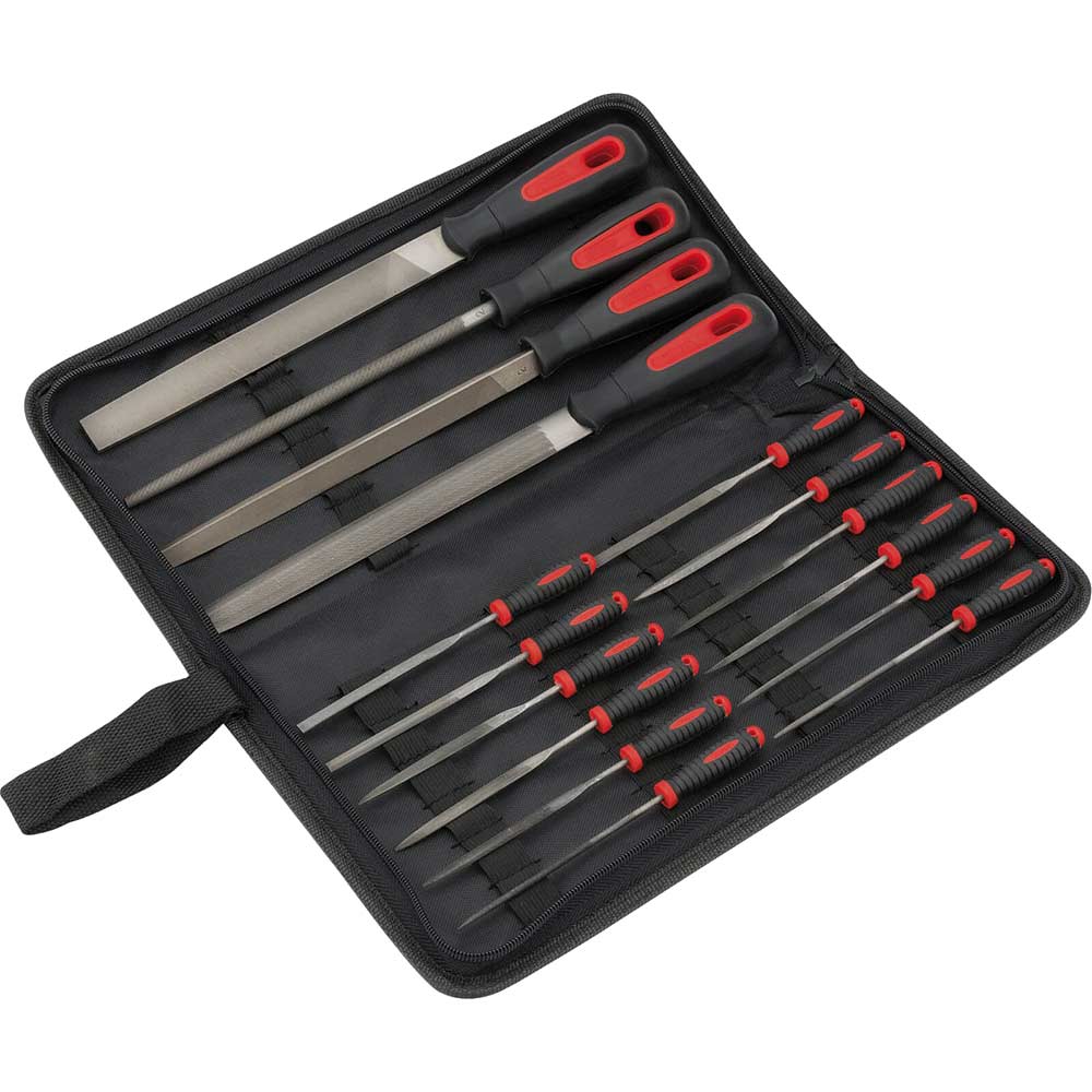 Draper Redline 16 Piece File Set in Carry Case
