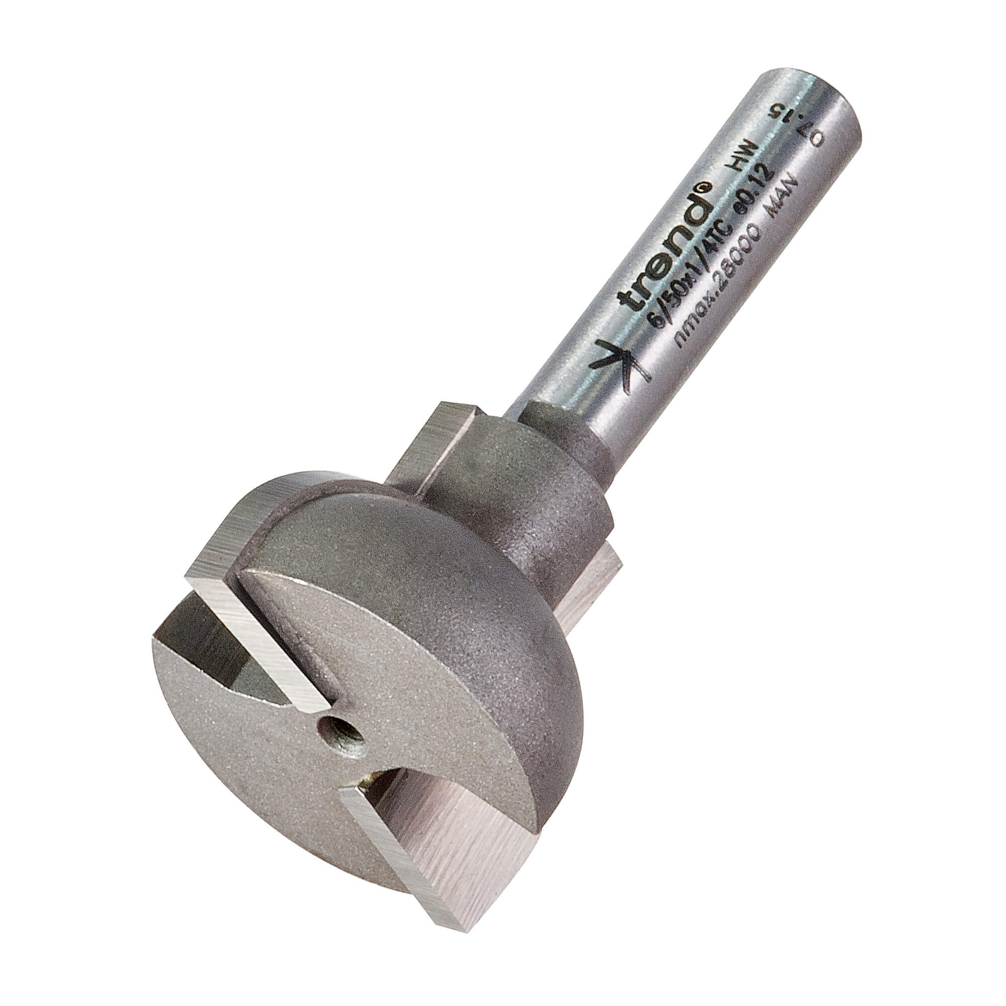 Image of Trend Sash Bar Ovolo Joint Router Cutter 25mm 20mm 1/4"