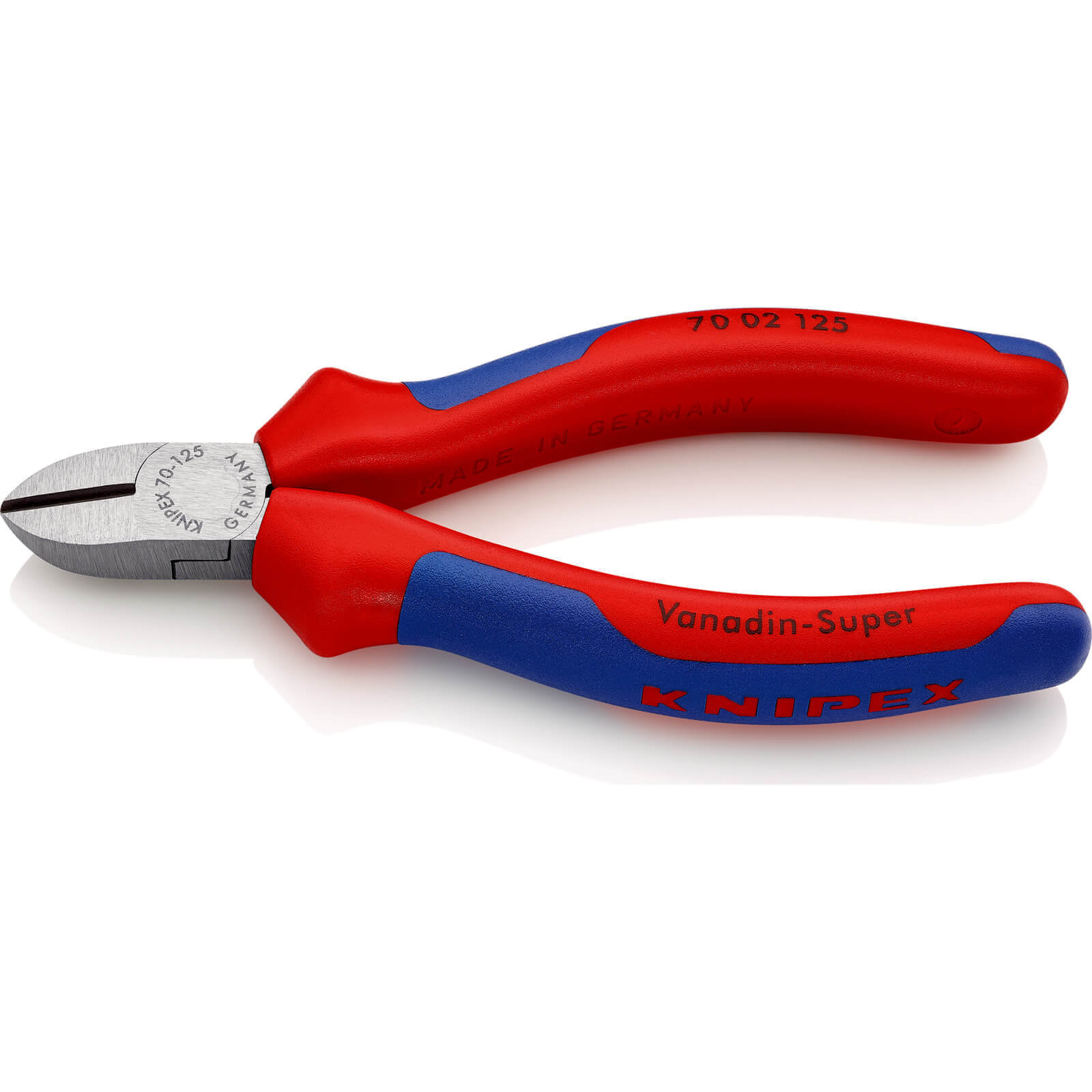 Image of Knipex 70 02 Diagonal Side Cutting Pliers 125mm