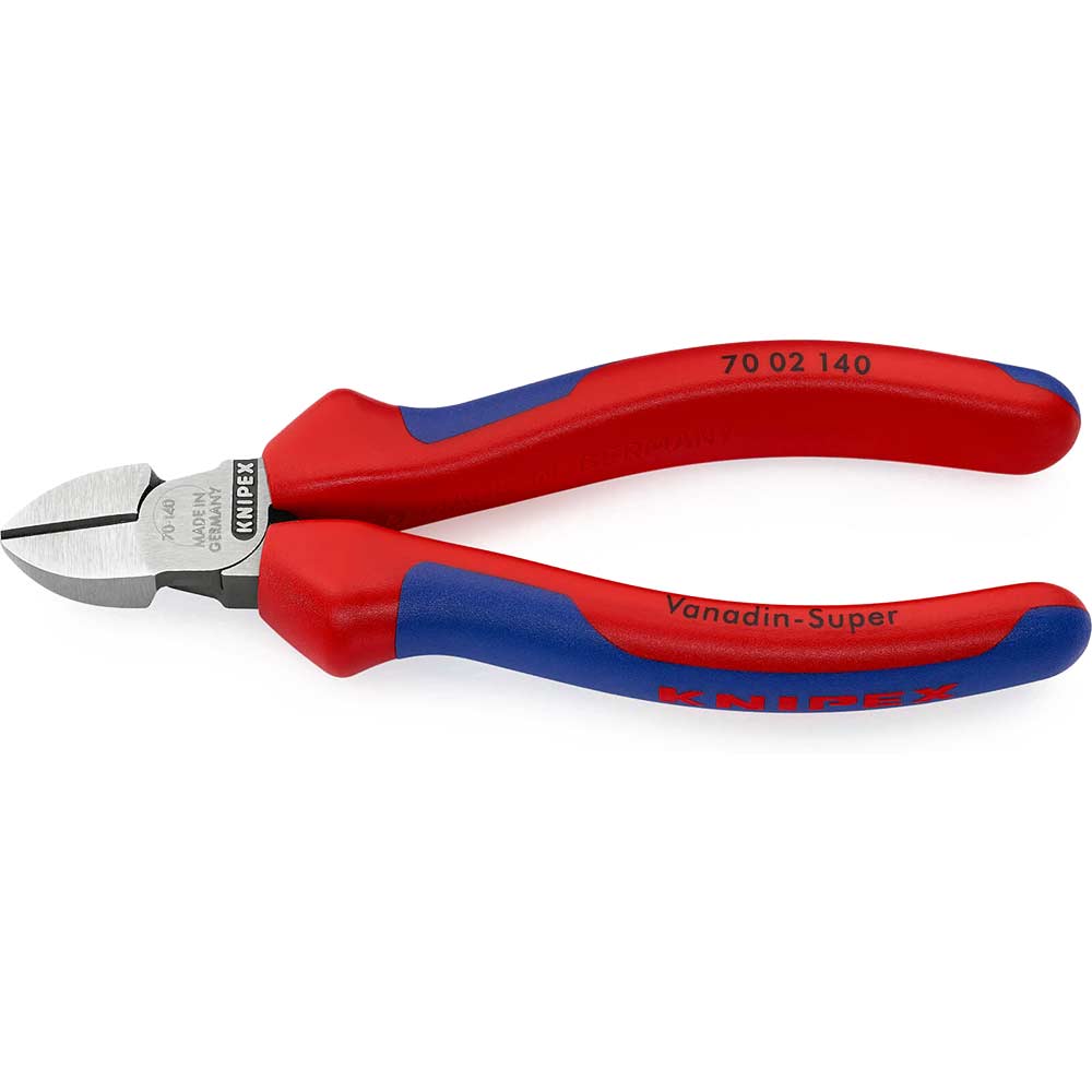 Photos - Utility Knife KNIPEX 70 02 Diagonal Side Cutting Pliers 140mm 70 02 140 SB 