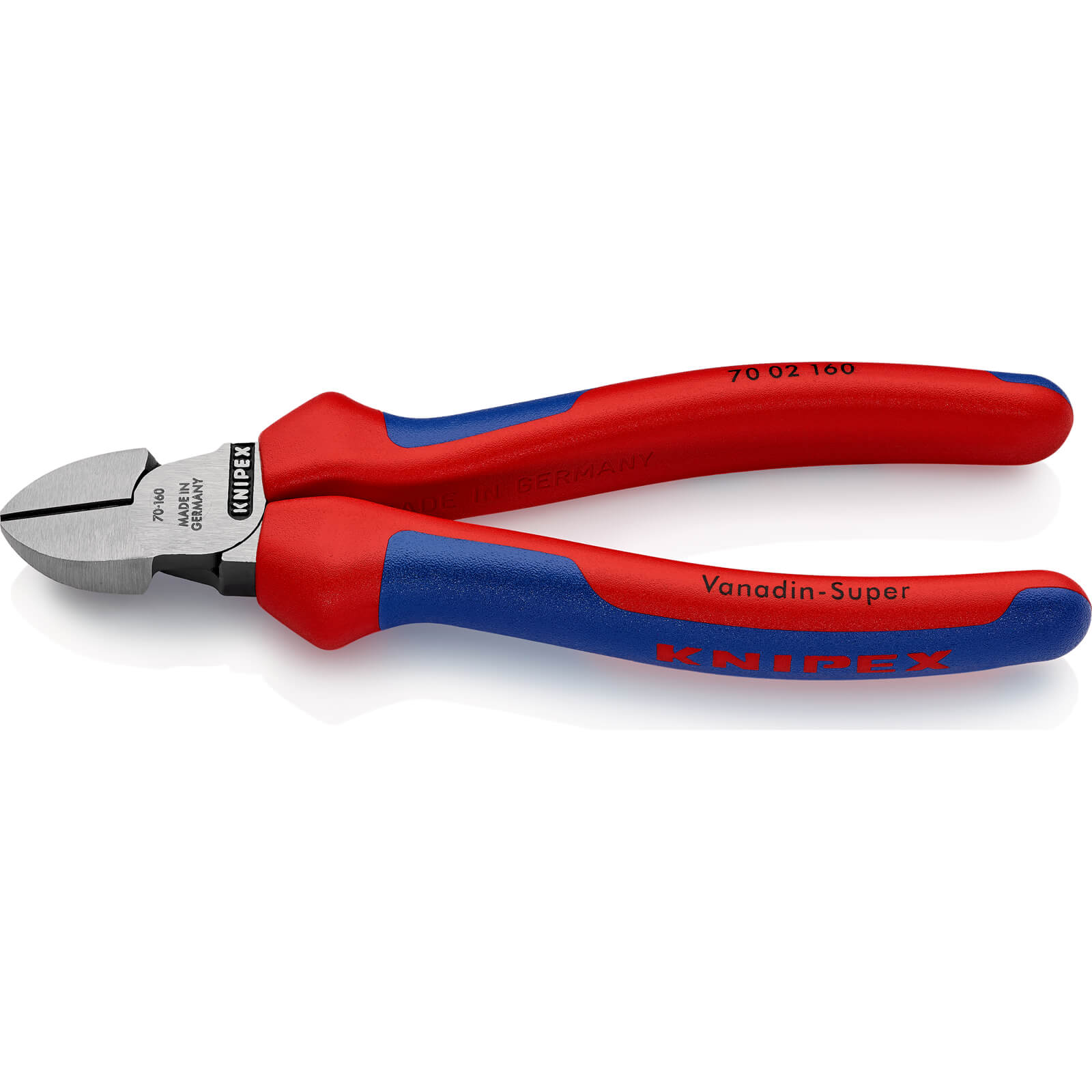 Image of Knipex 70 02 Diagonal Side Cutting Pliers 160mm