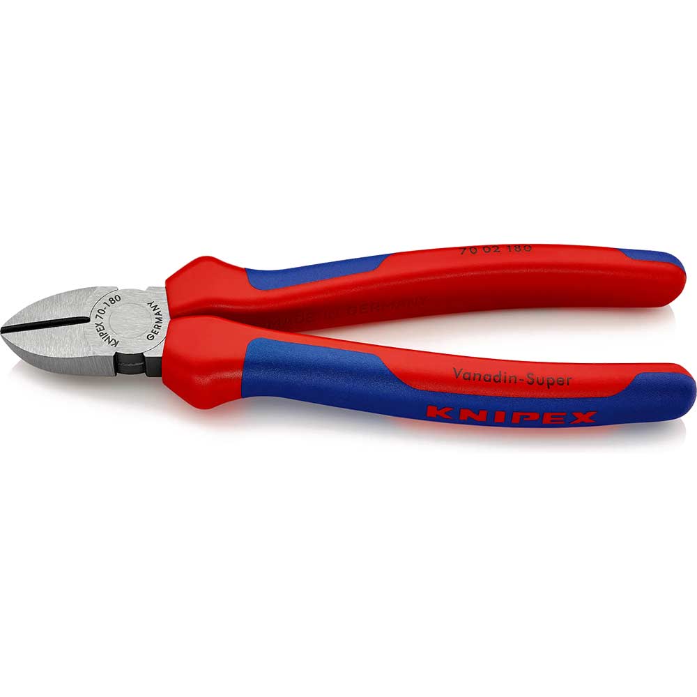 Photos - Utility Knife KNIPEX 70 02 Diagonal Side Cutting Pliers 180mm 70 02 180 SB 