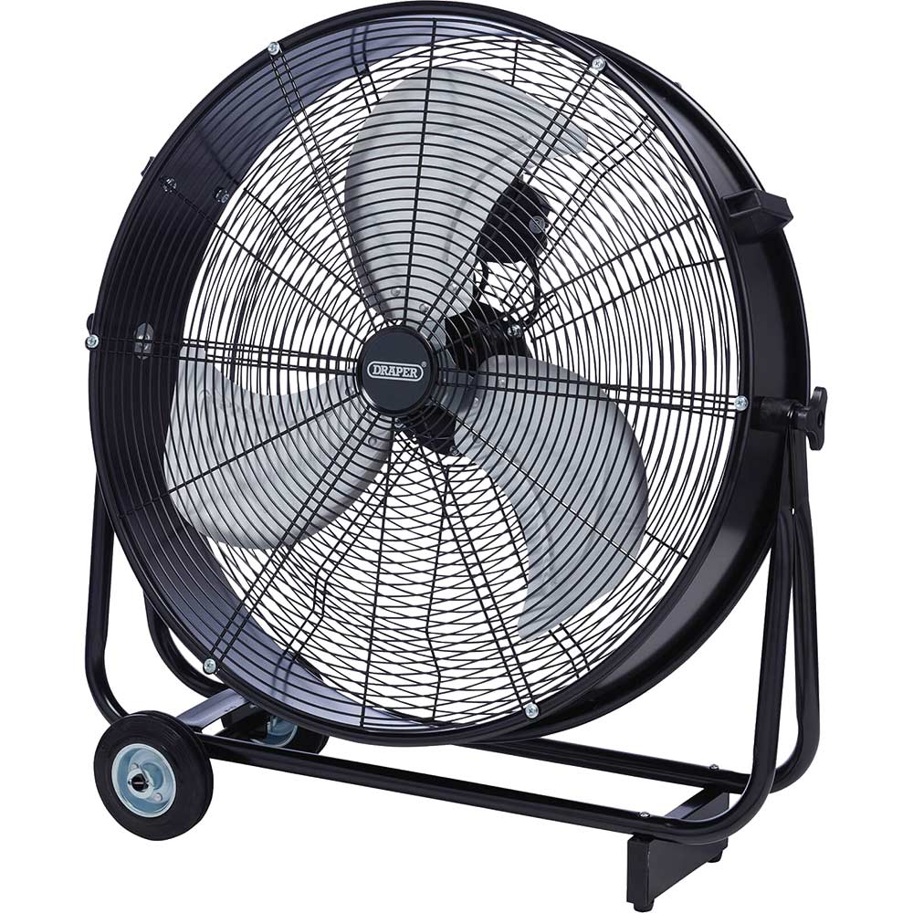 Image of Draper Industrial Floor Drum Fan 240v 24"