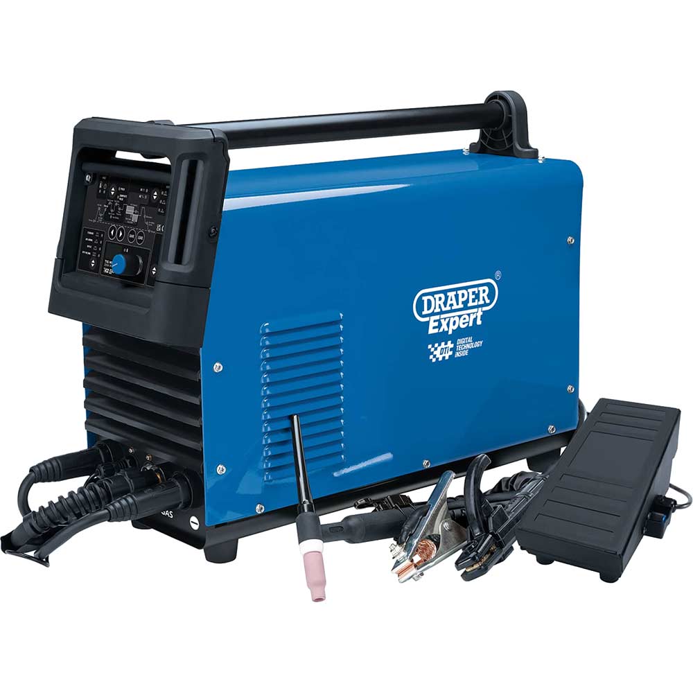 Draper Expert TW250A 200Amp High Frequency AC/DC TIG/MMA Aluminium Welder Dti 240v