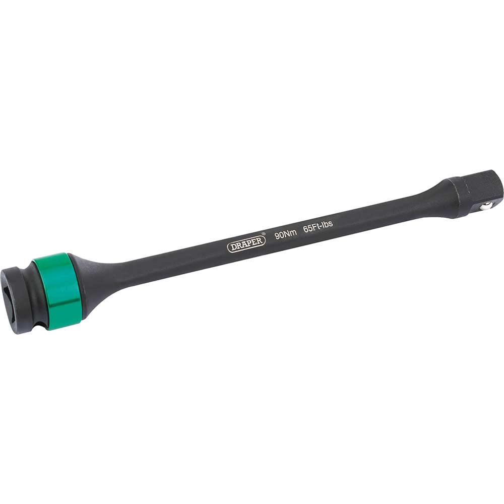 Image of Draper 1/2" Drive Torque Stick Impact Extension 90Nm