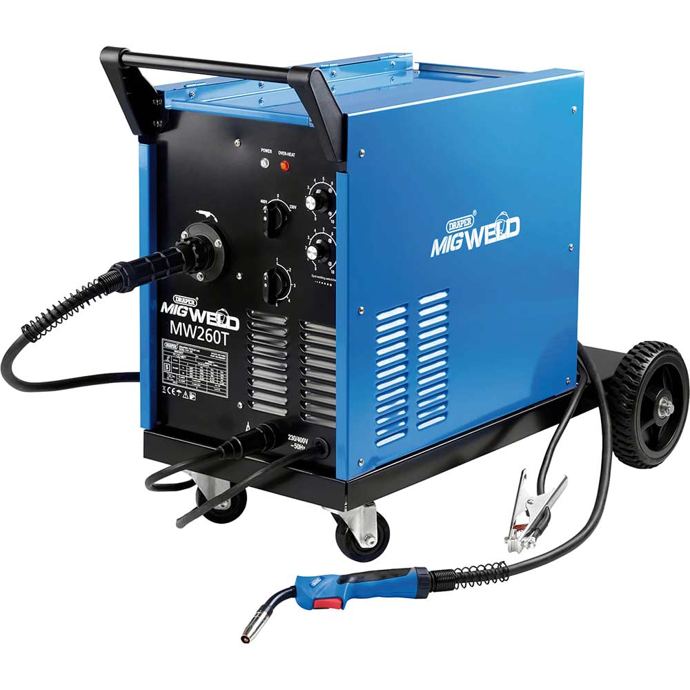 Draper MW260T Gas/Gasless Turbo Mig Welder