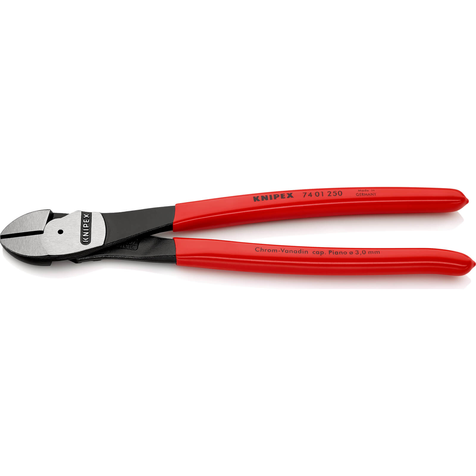 Image of Knipex 74 01 High Leverage Diagonal Cutting Pliers 250mm