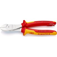 Knipex 74 06 VDE Insulated High Leverage Tethered Diagonal Cutting Pliers